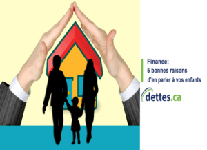 Finance : 5 bonnes raisons d'en parler à vos enfants par www.dettes.ca