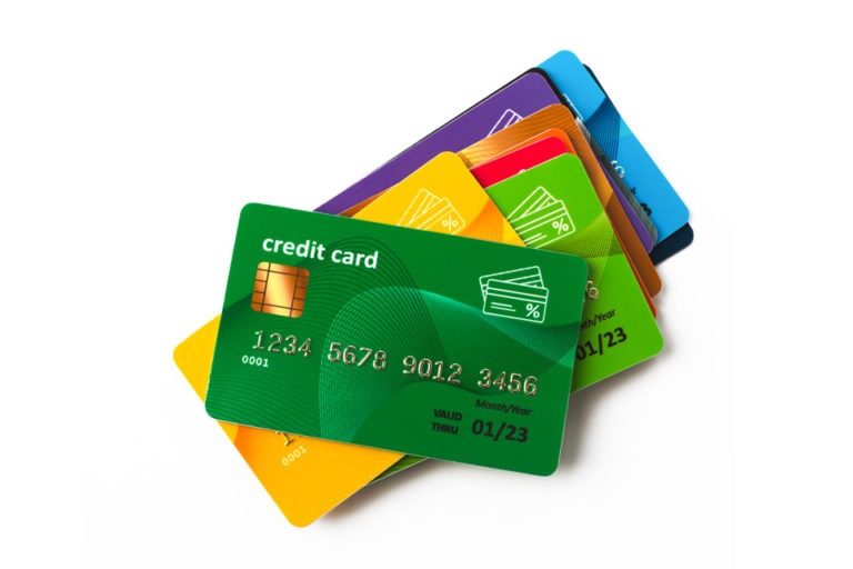 Groupe Leblanc Syndic - Pile de cartes de crédit
